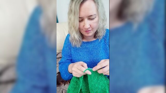 Вяжу плед!