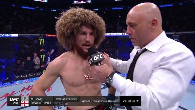 Мераб двалишвили - слова после боя на ufc 278